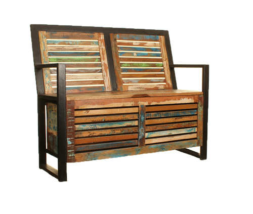 Shoreditch Monks Storage Bench - The Orchard Home and Gifts